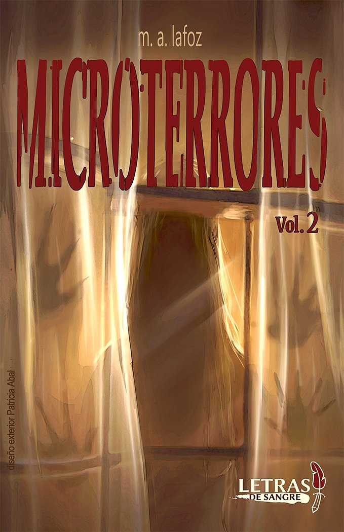 portada microterrores color rojizo