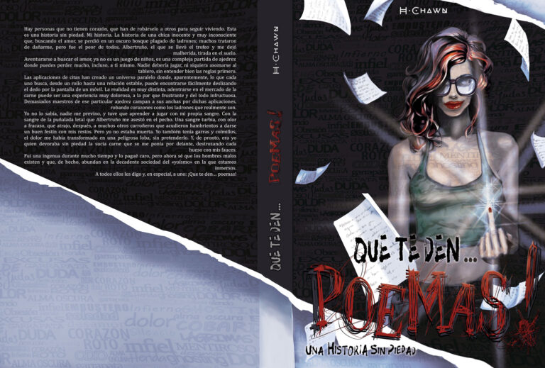 Diseño de tapas de QUE TE DEN POEMAS
